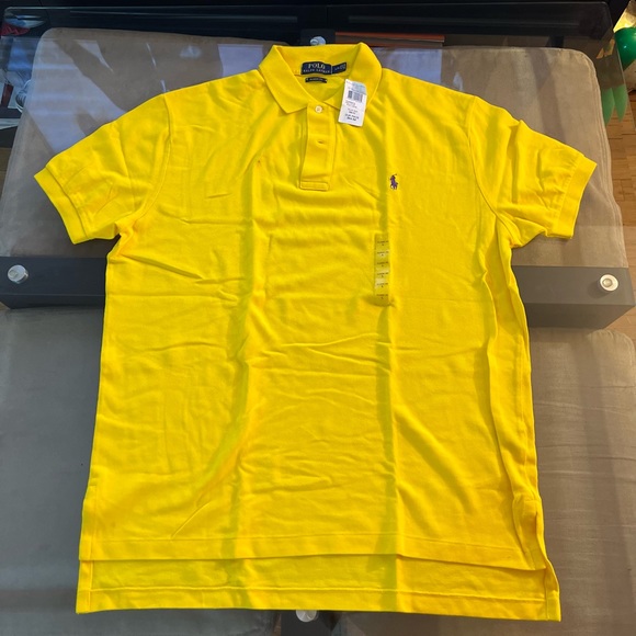 Ralph Lauren Polo Yellow Size Large - Picture 1 of 4